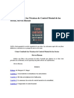 Cómo Combatir Las Técnicas de Control Mental de Las Sectas