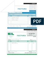 Formatos Modalidades de Facturacion