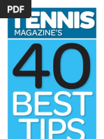 Tennis 40 Best Tips