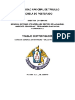 Trabajo de Investigación - Luis Alberto Pajares Alva - Gerencia SSO