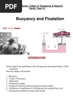 Buoyancy and Floatation