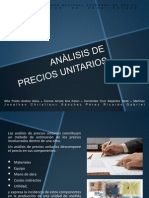 Analisis de Precios Unitarios