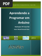 Aprendendo A Programar em Arduino