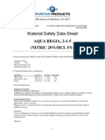 Aqua Regia, 2-1-5 Containing Nitric &amp HCL