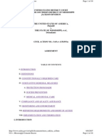 DOJ Consent Decree US V Mississippi Div Youth Servs. Et Al Juvenile Facilities