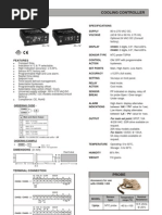 Digital Temperature Controller Selectron CH402 403