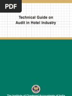 Technical Guide On Audit in Hotel Industry - AASB