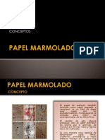 Papel Marmolado