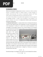 Ultrasonic Interferometer