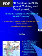 Indo - EU Seminar On Skills Development, Training and Employment