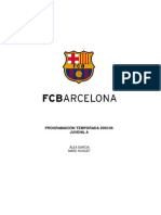 Sesiones F.C. Barcelona Juvenil 2