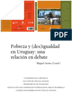 Pobreza y (Des) Igualdad en El Uruguay: Una Relación en Debate