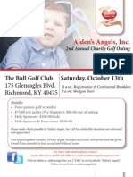 Aiden's Angels, Inc.: Saturday, October 13th