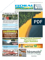 Jornal DoLitoral Paranaense - Edição 163 - Online - Agosto 2010