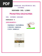 Resumen Del Libro-Primavera Silenciosa