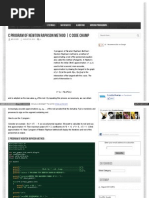 Ccodechamp Com C Program of Newton Raphson Method C Code Cha