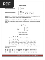 Determinants