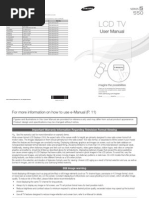 LCD TV: User Manual