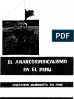 El Anarcosindicalismo en El Peru - Federacion Anarqusita Del Perú