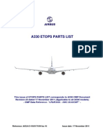 A330 Etops Parts List