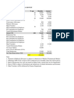 Salary Structure Calculator