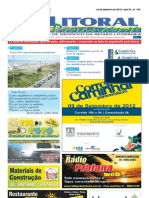 Jornal DoLitoral Paranaense - Edição 190 - Online - Agosto 2012