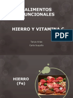 Hierro y Vitamina C