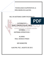 Sistema de Archivos en Solaris