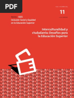 Revista ISEES, Volumen 11, "Interculturalidad y Ciudadanía: Desafíos para La Educación Superior"