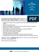 Bond Market With Trading Simulation (14-16 March 2011)