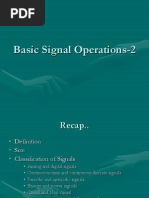 Basic Signal Operations-2