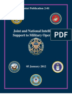 US DOD Joint Intelligence Doctrinejp2 - 01