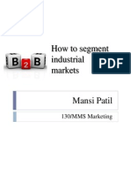 How To Segment Industrial Markets