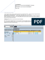 SCM & Live Cache Points To Note