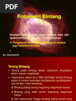 Fotometri Bintang