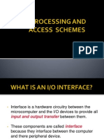 Input Output Processing (8086)