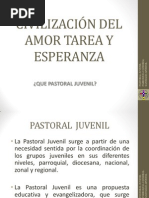 Etapa de La Pastoral Juvenil