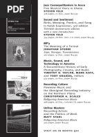 American Musicological Society Program Ad (2012)