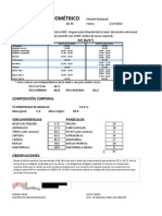 Informe Antropométrico