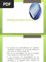 Distribuciones Continuas