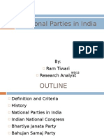 Indian National Parties