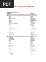 Photoshop Keyboard Shortcuts