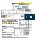 Cost Working Sheet