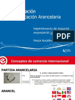 Identificación de Partidas Arancelarias