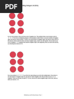 Multiplying and Dividing Integers Activity