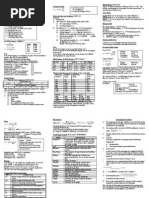 Piping Design Quick Reference Card