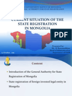 General Authority of State Registration Description