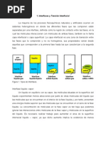 Interfases y Tension Interfacial