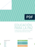 Manual de Educación para La Paz