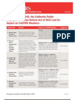 CalSTRS AB 340 Fact Sheet